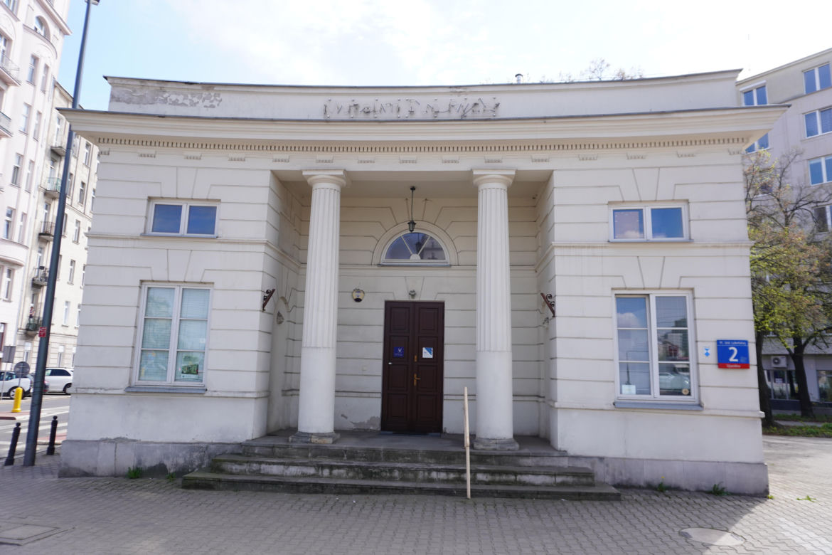 Budynki Rogatek Mokotowskich na pograniczu Mokotowa i Śródmieścia w Warszawie