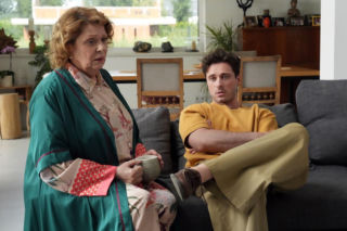 Barwy szczęścia, odcinek 3309. Józefina (Elżbieta Jarosik), Cezary (Marcel Opaliński)