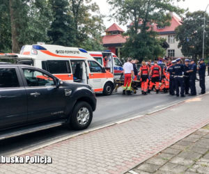 Policjant ranny podczas zabezpieczania Pol'and'Rock Festivalu