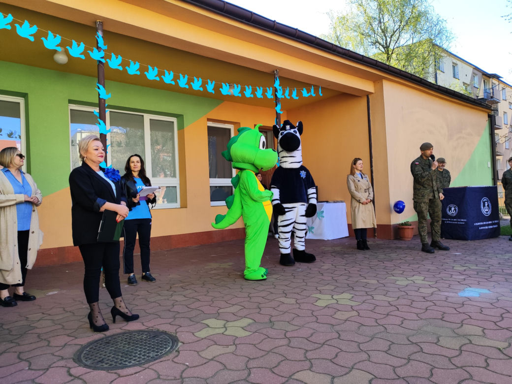 Na terenie Publicznego Przedszkola nr 3 odbył się bieg "Rozwiń skrzydła"