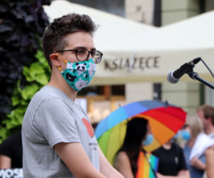 Demonstracja Nie damy się zastraszyć w Toruniu
