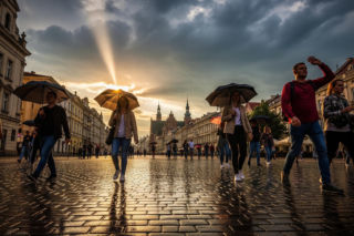 Dziś w Lublinie pogoda zmienną jest. Słońce zaskoczy po porannym deszczu!