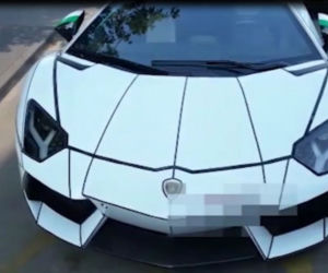 Skradzione lamborghini trafiło do Warszawy