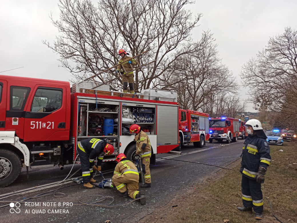 Tragiczny wypadek w Puszczy Miejskiej koło Rypina. Straszna śmierć kierowcy "osobówki"