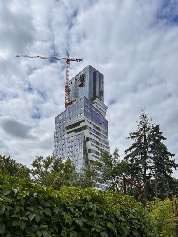 Olszynki Park w Rzeszowie - 221 metrów wysokości