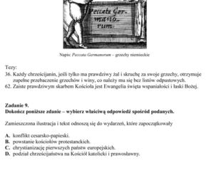 Próbny egzamin gimnazjalny - Historia i WOS