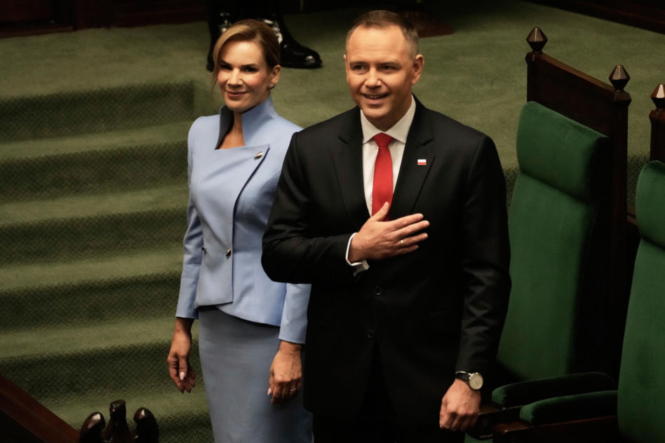 Karol Nawrocki z żoną wybiera się do USA