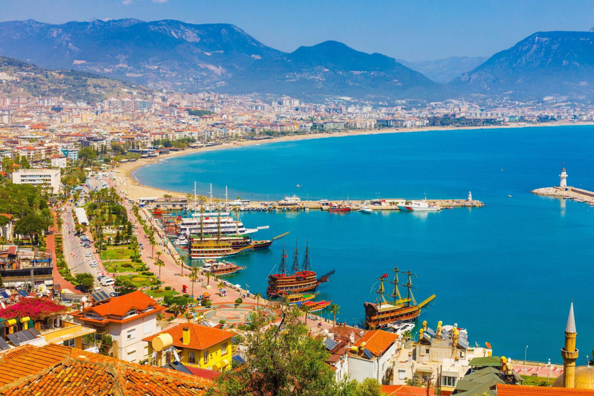 Antalya (Turcja) - 32 stopnie