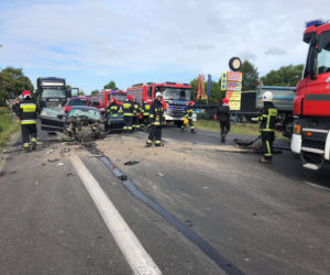 Wypadek na trasie Poznań - Gniezno