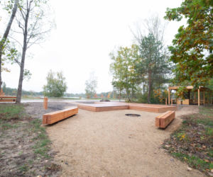 Park Żerański – altany i miejsca na ogniska