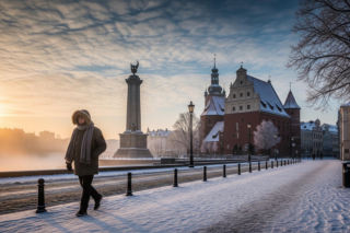 Mroźny czwartek w Toruniu. Kiedy wreszcie temperatura wzrośnie?