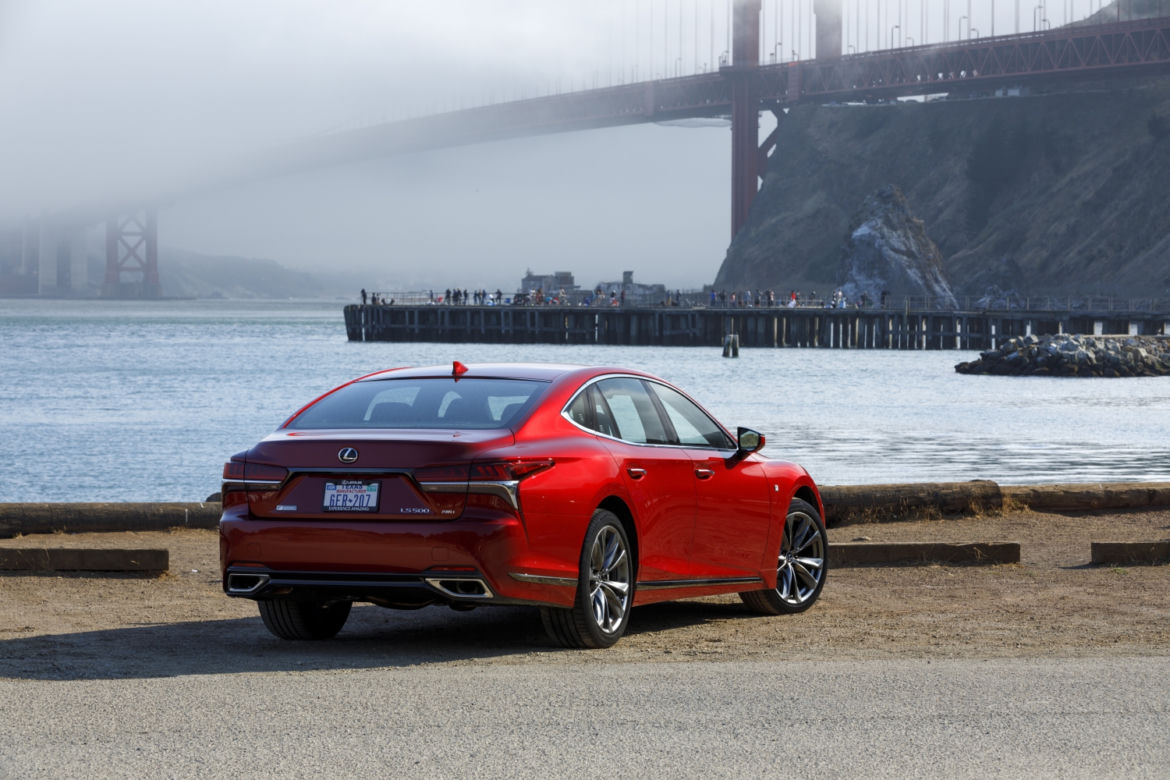 nowy Lexus LS500 F-Sport