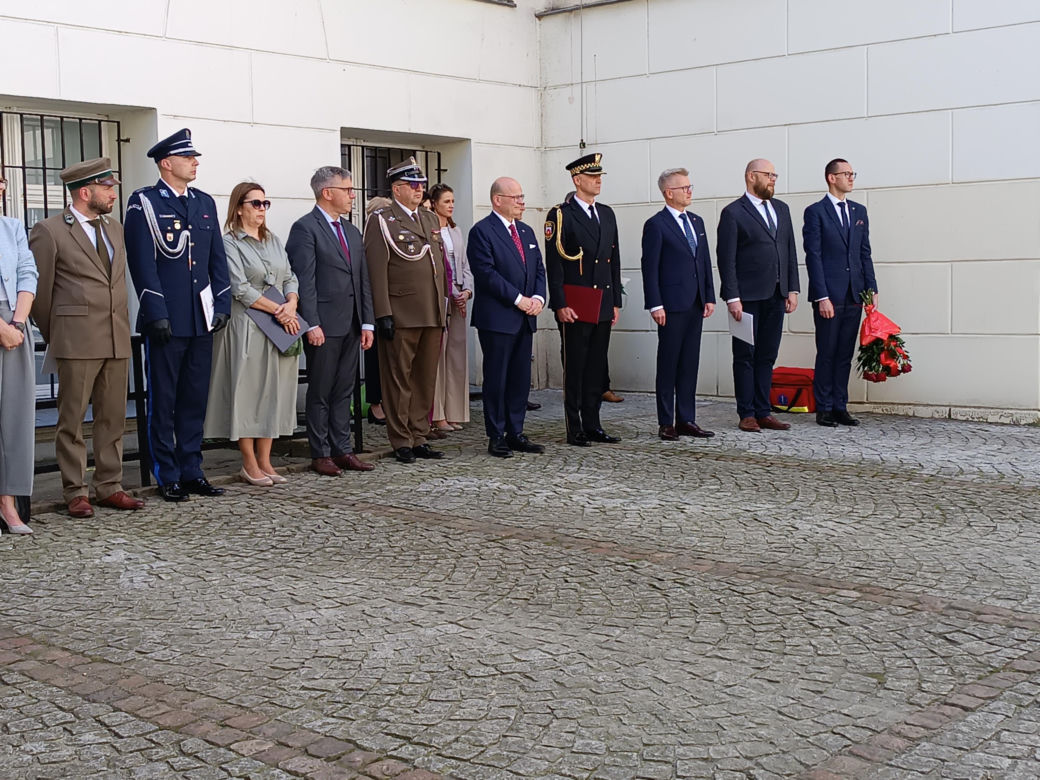 Ślubowanie nowego komendanta Straży Miejskiej w Grudziądzu