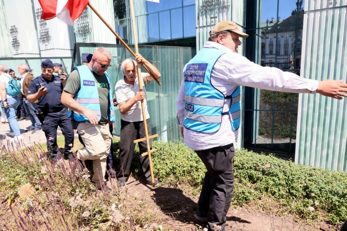Protesty pod Sądem Najwyższym