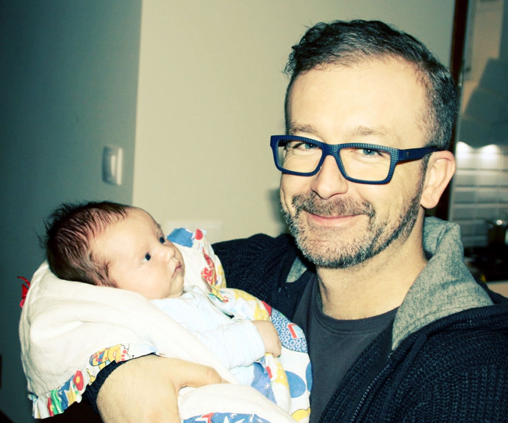 Diskorolka z synem