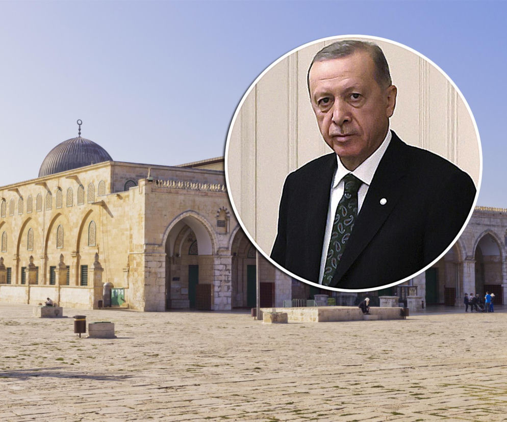 Erdogan ostro o Izraelu. Mówił o Ziemi Obiecanej i apokaliptycznych scenariuszach