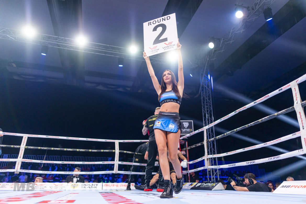 Zjawiskowe ring girls skradły show na gali Mateusza Borka