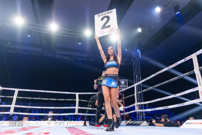 Zjawiskowe ring girls skradły show na gali Mateusza Borka