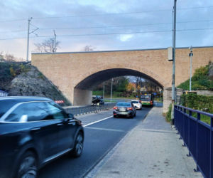 Wiadukt na ul. Wilczej świeżo po remoncie
