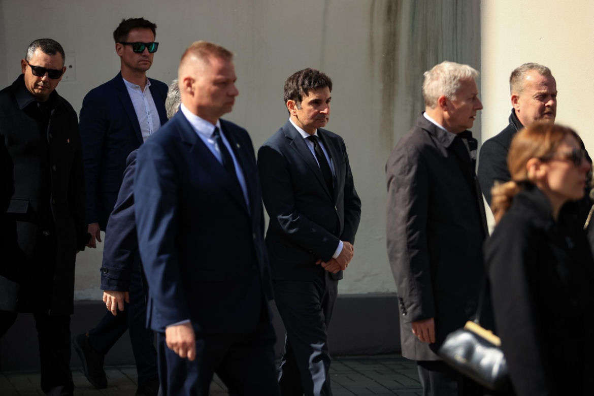 Ból, rozpacz, łzy. Poruszające sceny na pogrzebie Łukasza Litewki