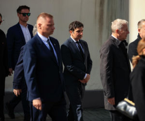 Ból, rozpacz, łzy. Poruszające sceny na pogrzebie Łukasza Litewki