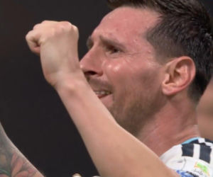 Leo Messi popłakał się po meczu