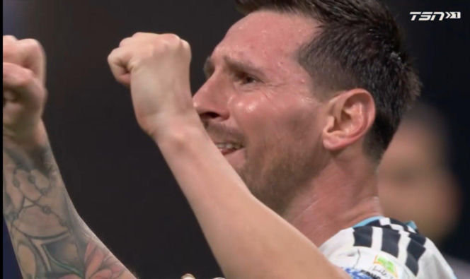 Leo Messi popłakał się po meczu