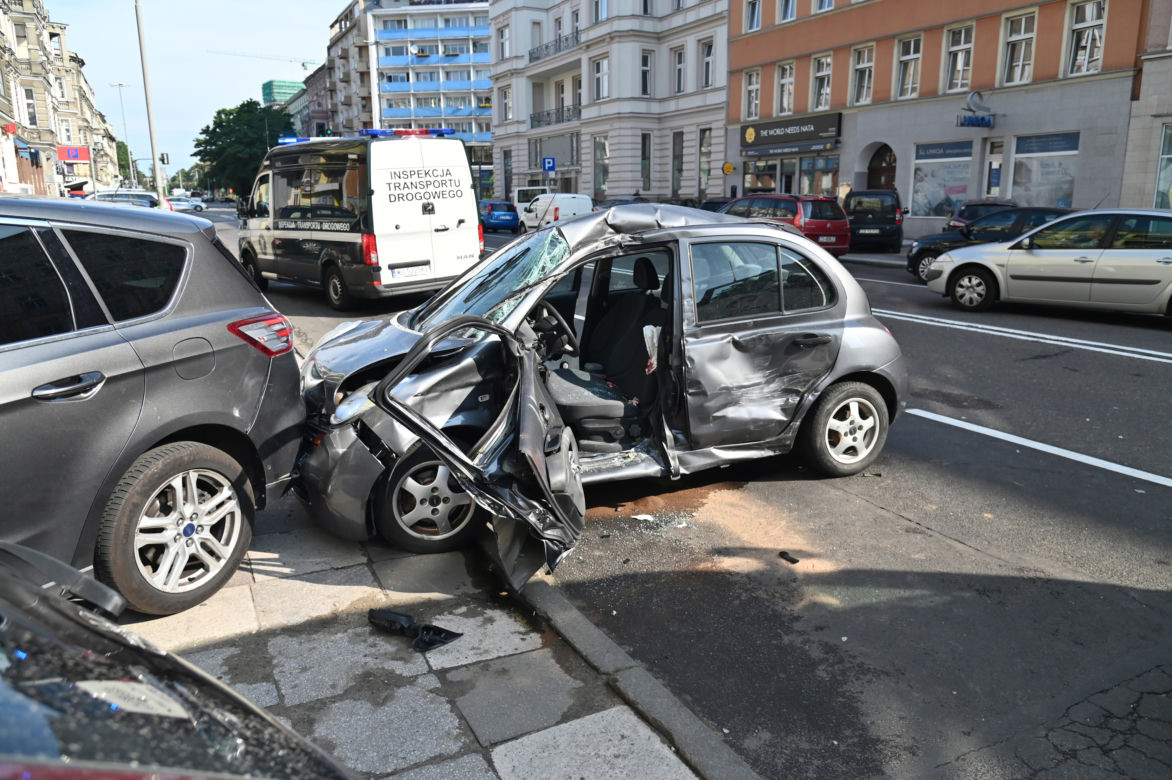 Wypadek na al. Wojska Polskiego