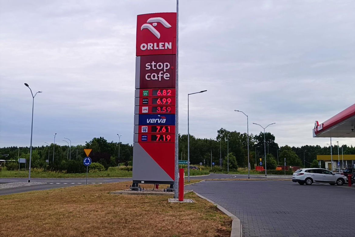 Ceny paliw w Lubieszynie po zniesieniu programu CPN