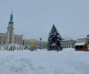 zima w Zamościu