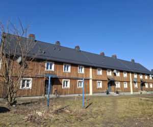 Drewniane osiedle w Sędziszowie