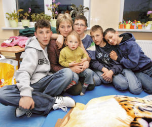 Ocalili rodzinę Mazurów przed potopem