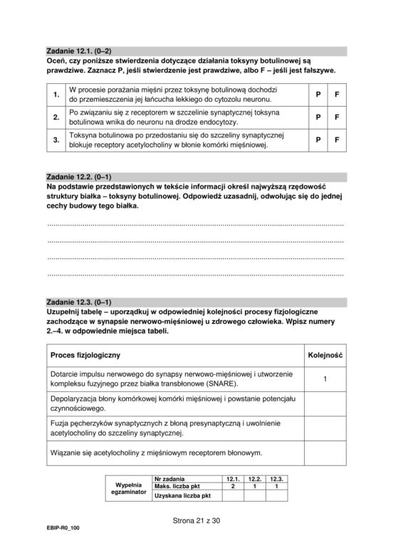 Matura biologia arkusz formuła 2015