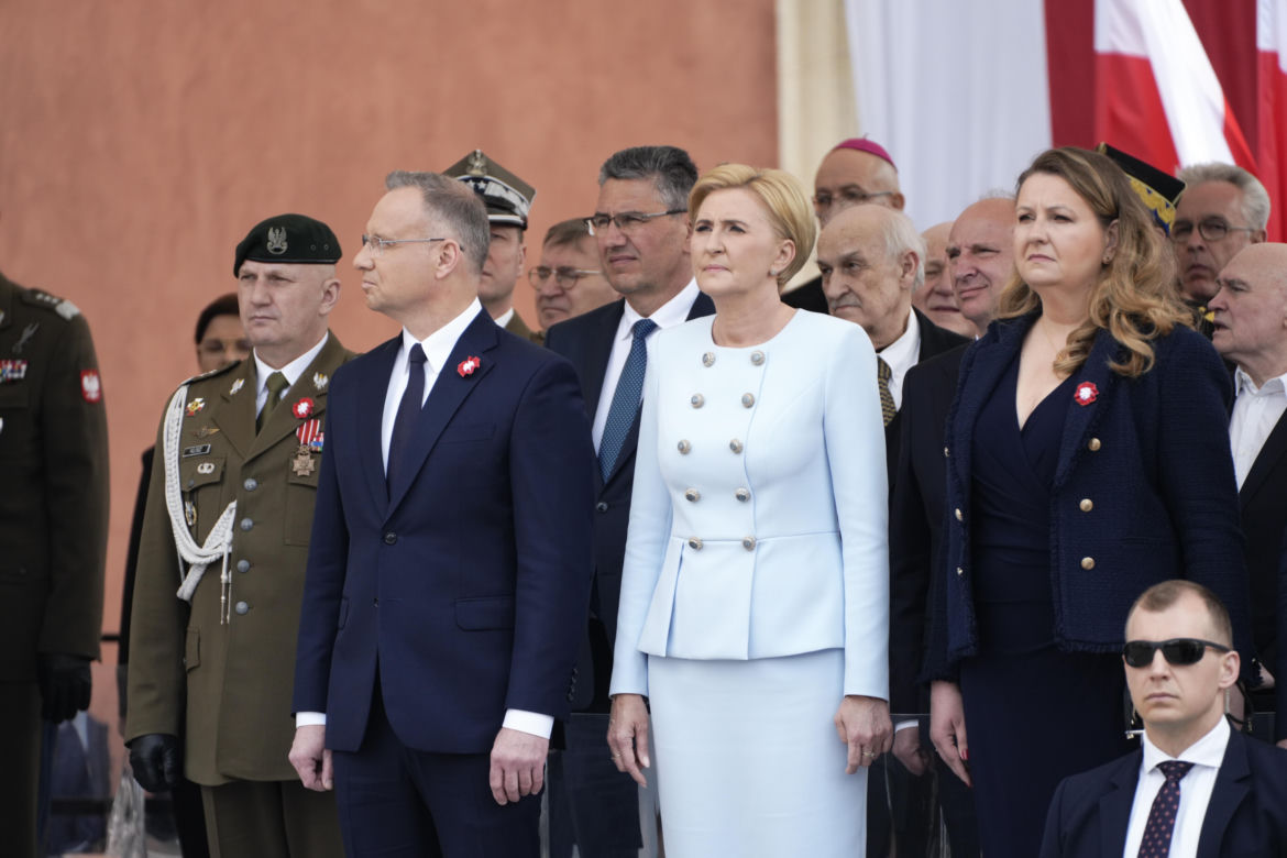 Tak Agata Duda wystroiła się na Święto 3 Maja