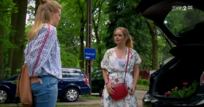 M jak miłość odcinek 1248, Natalka (Marcjanna Lelek), Justyna (Olga Kalicka)