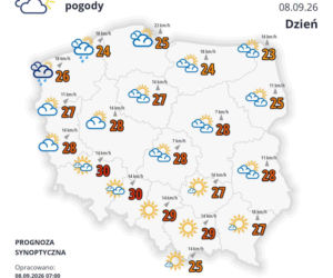 Najpierw upał, potem gwałtowne załamanie pogody. IMGW ostrzega