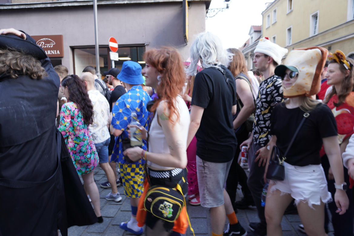 Igry 2024. Barwny korowód studentów przeszedł ulicami Gliwic