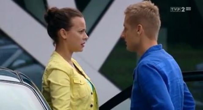 M jak MIŁOŚĆ odc. 968. Madzia (Anna Mucha), Paweł (Rafał Mroczek)