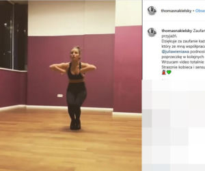 Julia Wieniawa ćwiczy do Tańca z gwiazdami