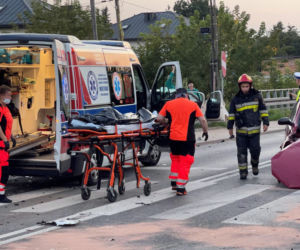 Śmiertelny wypadek w Warszawie. Na asfalcie został biały pantofel ofiary