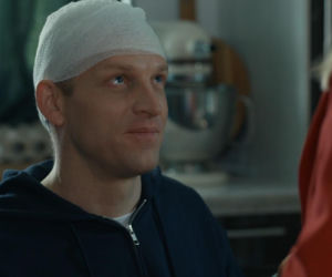 Barwy szczęścia, odcinek 3305. Łukasz (Michał Rolnicki), Agnieszka (Katarzyna Tlałka)