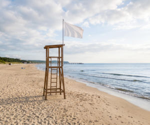 Sinice Międzyzdroje. Czy w Międzyzdrojach można się kąpać 29.08? Flaga, warunki pogodowe