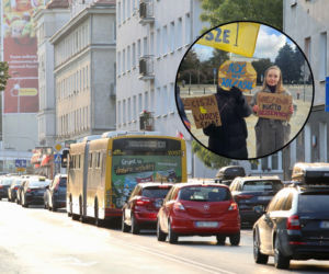 Zamiast wyprowadzać się na wieś, przyszliśmy na Wiejską. Społecznicy walczą o specjalne fotoradary