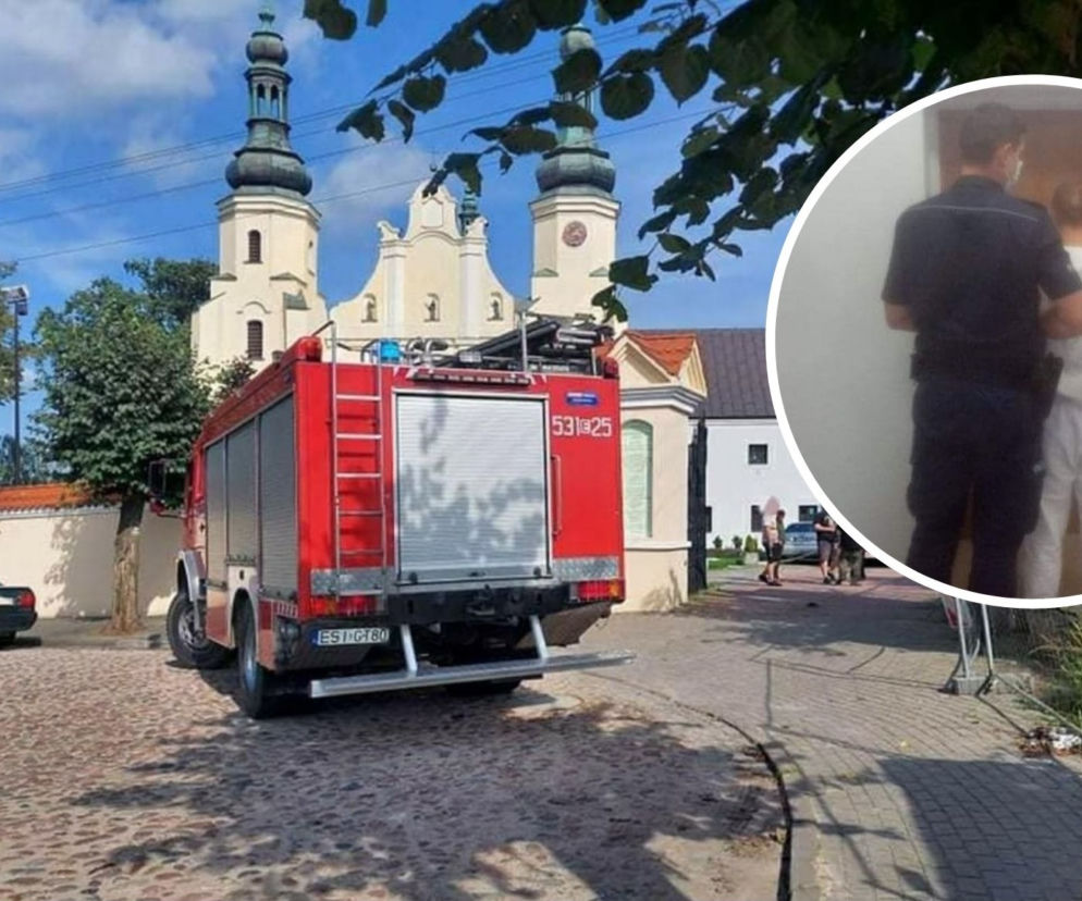 Warta. Omal nie spalił klasztoru, bo... zasnął w konfesjonale z papierosem!