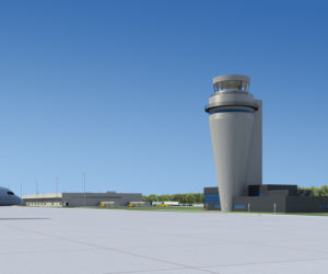 Wieża kontroli lotów Katowice Airport