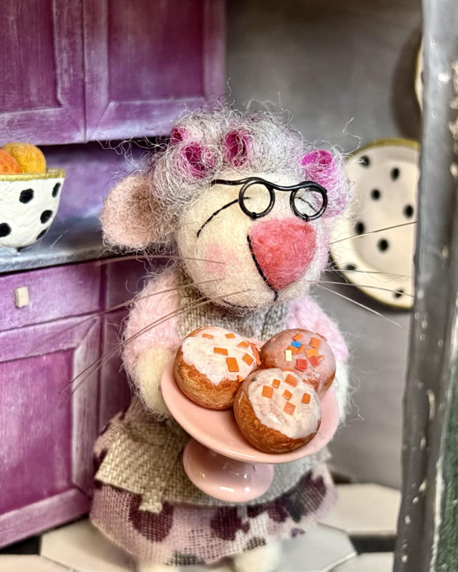 Filcowe myszki Joanny. Marka "Wyszło z norki"