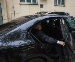 Jarosław Kaczyński w siedzibie Prokuratury Okręgowej w Warszawie