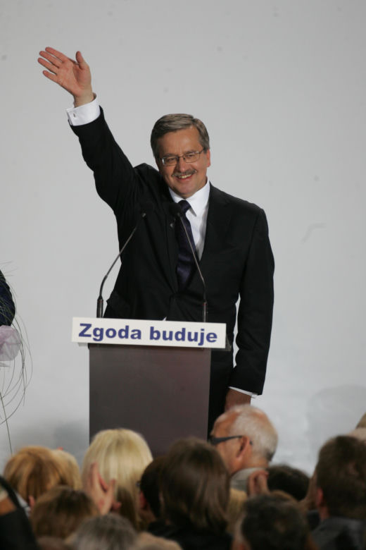 Bronisław Komorowski wygrał wybory