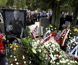 Pogrzeb Jacka Magiery. Spoczął obok Lucjana Brychczego