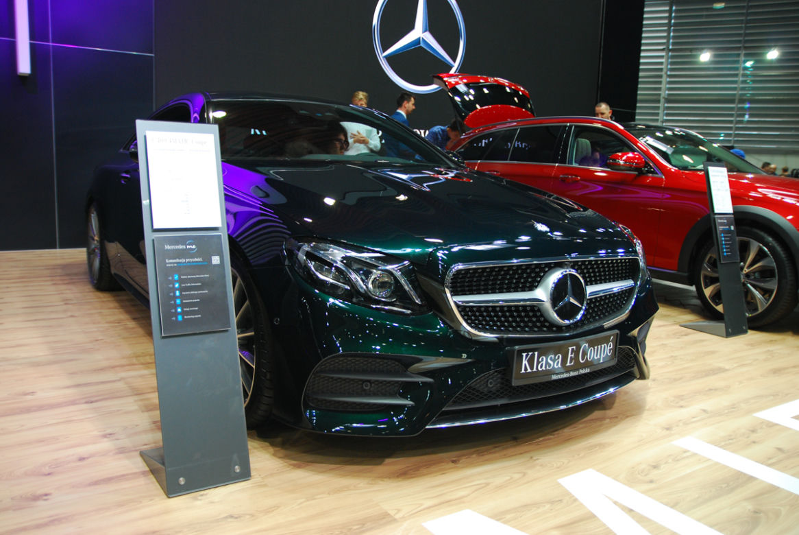 Stoisko Mercedesa - Targi Poznań Motor Show 2017